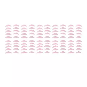 50 Pairs Lash Lift Rods Soft Reusable Silicone Eyelash Curl Lifting Shield Makeup Beauty Tool for Al