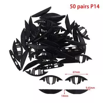 50 пар невидимых разъемов для деревообработки Lamino P15 P14, фанерный крепеж 2 в 1 для долбежного станка Lamino, многоразовые аксессуары P14