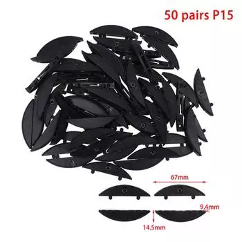 50 пар невидимых разъемов для деревообработки Lamino P15 P14, фанерный крепеж 2 в 1 для долбежного станка Lamino, многоразовые аксессуары P15