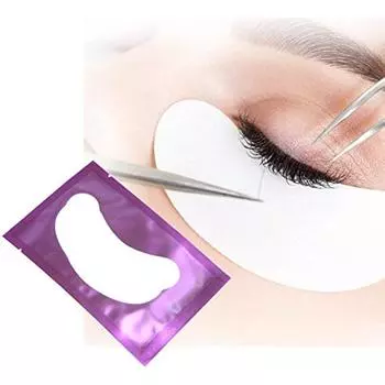 50 пар патчей для наращивания ресниц, гелевые патчи для ресниц, гелевые безворсовые гелевые патчи для глаз, подушечки для ресниц, маска для глаз, инструмент для красоты 16x11x2cm