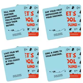 50 Парных Карт Парная Маленькая Карточка Английская Любовь Обмен Купон Парная Любовь Вознаграждение Милое Взаимодействие