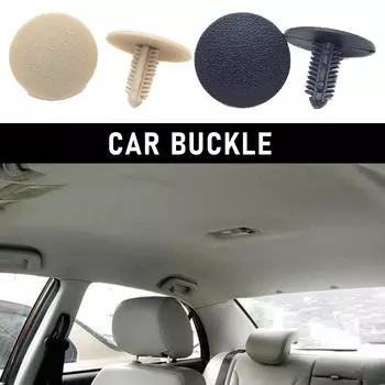 50 шт. 7 мм отверстие прочные пластиковые заклепки автомобильные универсальные автомобильные крепежи для Buick Regal багажник багажник нажимной фиксатор зажим бежевый