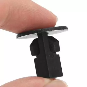50 Pcs Car Fastener Clips Bumper Inner for Fender Rivets Push 8x8.2mm For чёрный
