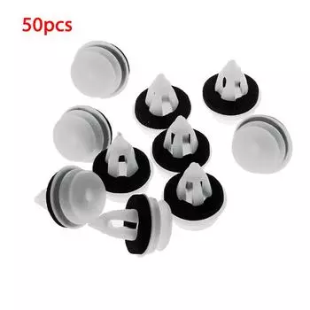 50 пластиковых зажимов для автомобилей, подходящих для многих типов автомобилей, зажимы для дверных панелей HMM 50pcs