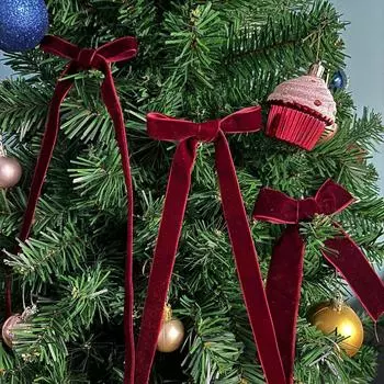 50 ярдов роскошной бархатной ленты для упаковки подарков, поделок и рождественского декора в элегантном винтажном стиле 50 Yards бежевый