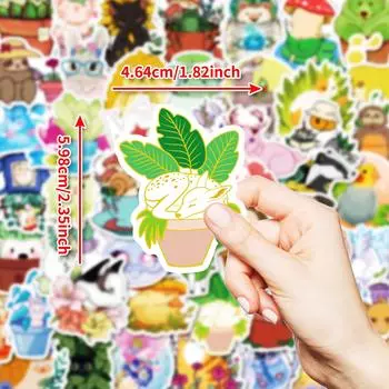 50 Разных Наклеек Серии Мелких Животных Декоративные Наклейки Детские Мультяшные Наклейки