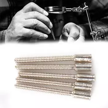 50 шт. 0,9 мм стальной удлинитель для намотки стержня швейцарский аксессуар для часов без удлинителя