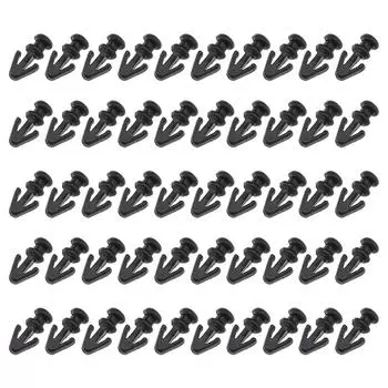 50 шт. 1042065 зажимы для автомобильных уплотнителей дверей автомобильные уплотнительные зажимы крепежные зажимы замена для Mondeo MK2 MK3 MK4