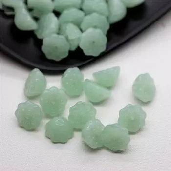 50 шт 10x7 мм популярные высококачественные ожерелья ювелирные аксессуары хрустальные стеклянные бусины лотоса россыпью DIY подвески браслеты серьги изящные ювелирные изделия 7x10mm 50pcs