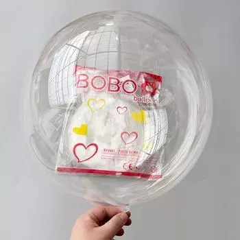 50 шт. 12/18/20/24/36 дюймов надувные воздушные шары Бобо прозрачные шары для дня рождения, свадьбы, детского душа, декора, шары 12inch