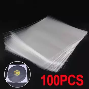 50 шт. 12-дюймовые прозрачные защитные чехлы для виниловых пластинок, антистатические чехлы для пластинок
