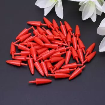 50 шт. 12x23 мм пластик DIY нос снеговика для ручной работы детские игрушки Рождественский декор