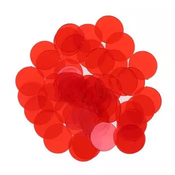 50 шт. 15 мм пластиковые фишки для покера казино маркеры для бинго жетон семейная игра игрушка 1.5cm красный