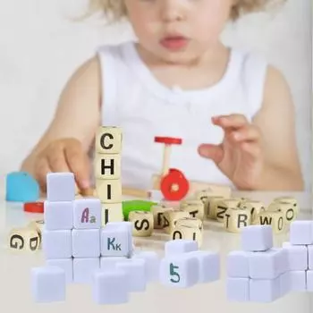 50 шт., 16 мм/18 мм, пустые игральные кости, белые кубики, пустые кубики, набор, классная настольная игра, шестигранные игральные кости с сглаженной поверхностью 16mm