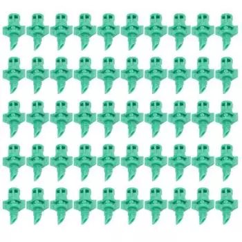 50 шт. 180/360 градусов разбрызгиватель для газона, садовый распылитель воды, прочная насадка для запотевания 360 Degree