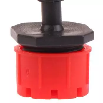 50 шт. 1/4 дюйма, насадка для орошения сада, регулируемая капельница, спринклер для полива 50pcs