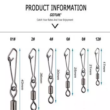 50 шт. 2/4/6/8 # шарикоподшипники для рыболовных вертлюгов с защелкой и защелкой 25mm