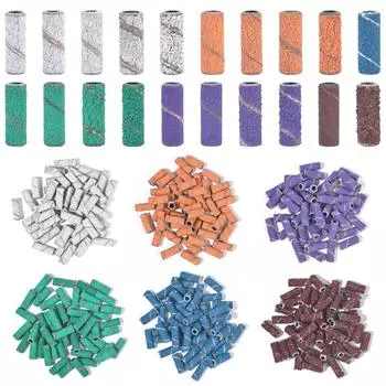 50 шт., 3 мм, шлифовальные ленты для ногтей, УФ-гель, акриловый лак для удаления электрического маникюра, аксессуары для полировки ногтей, инструменты для педикюра 240# фиолетовый