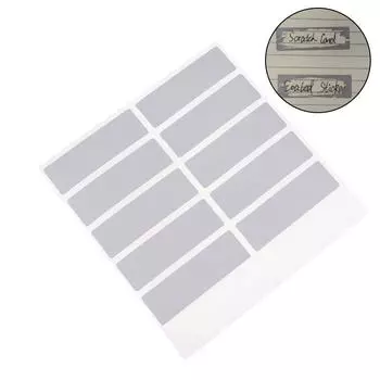 50 шт. 48X15 мм прямоугольные наградные скретч-карты с пленочным покрытием наклейки скретч-этикетки детские купоны на скидку своими руками