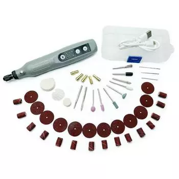 50 шт., 5-скоростная регулируемая мини-полировальная ручка, инструмент для удаления клея, инструмент для резьбы по дереву, электрическая дрель, гравировальный шлифовальный станок, полировщик
