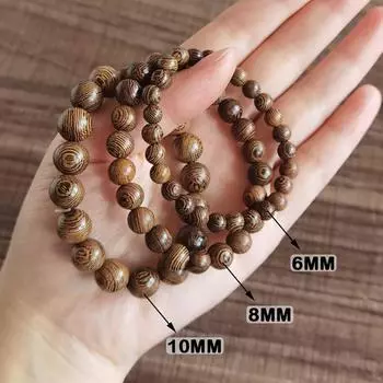 50 шт /6/8/10/12 мм натуральные коричневые деревянные бусины круглые разделительные деревянные жемчужные бусины без свинца для изготовления ювелирных изделий своими руками аксессуары ручной работы 8mm