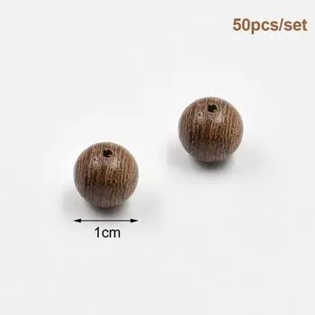 50 шт /6/8/10/12 мм натуральные коричневые деревянные бусины круглые разделительные деревянные жемчужные бусины без свинца для изготовления ювелирных изделий своими руками аксессуары ручной работы 8mm
