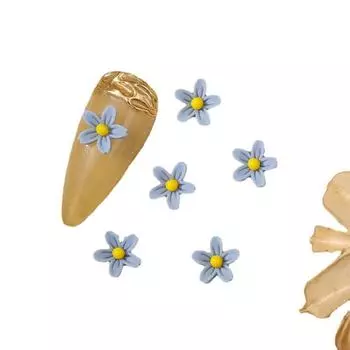 50 шт. 7,8 мм смолы 3D мини-цветы и драгоценные камни фигурки с плоской задней частью альбом для скрапбукинга свадебная аппликация дизайн ногтей Декор ремесла