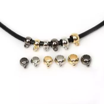 50 шт. акриловые CCB сплюснутые подвесные бусины-разделители с пряжкой для изготовления ювелирных изделий DIY браслет ожерелья 9x12mm 50pcs серебряный