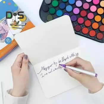 50 шт. акварельных открыток с конвертами складные акварельные поздравительные открытки своими руками для художественной живописи приглашения благодарственные письма Sets