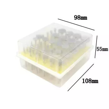 50 шт. алмазных шлифовальных игольчатых борфрез, аксессуары для головок сверл, наконечник из сплава, цилиндрический шаровой инструмент
