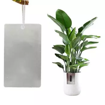 50 шт., алюминиевые бирки для деревьев, металлические этикетки для растений, нержавеющие, антиокислительные, водонепроницаемые, широко используемые на открытом воздухе