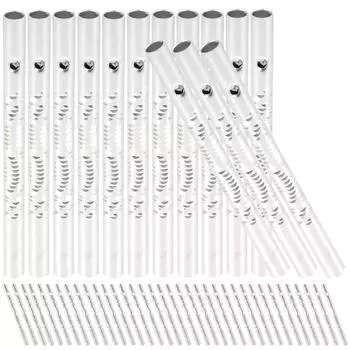 50 шт. алюминиевые колокольчики для детей детские игрушки серебряный декор металлические колокольчики аксессуары 7x0.5cm