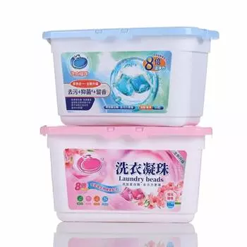 50 шт. ароматизированные капсулы для стирки с шариками для путешествий, моющая жидкость для путешествий на открытом воздухе, кемпинга, походов, аксессуаров Cherry Blossom