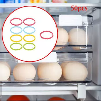 50 шт. этикеток с датой и содержанием продуктов питания и водонепроницаемые простые в использовании этикетки для кладовой, на которых можно писать Type 1