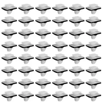 50 шт. автомобильных заклепочных зажимов и герметиков для Hyundai 87756-2E000 нейлоновые формовочные зажимы фиксатор панели порога с заменой комплекта герметиков CHINA