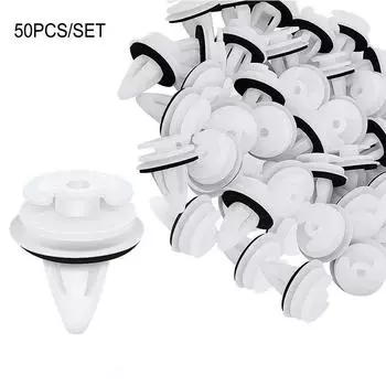 50 шт. автомобильный бампер крыло автомобильный крепеж клипса автомобильные общие аксессуары автомобильная внутренняя дверная панель карта отделка крепеж клипсы