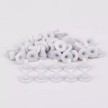 50 шт. аксессуары для душа силиконовая головка для душа разбрызгиватель головка носик верхний распылитель части части душ силиконовая вода 50PCS