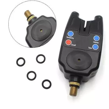 50 шт., аксессуары для ловли карпа, резиновые уплотнительные кольца, черные, для сигнализации поклевки, удочек, стержней, оборудование для рыболовных снастей