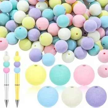 50 шт. бархатных рождественских поделок, материалы 16 мм, материалы для изготовления ювелирных изделий своими руками, смоляные бусины для браслетов, ожерелий