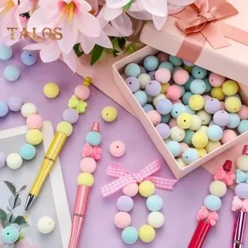 50 шт. бархатных рождественских поделок, материалы для изготовления ювелирных изделий своими руками, 16 мм, смоляные бусины для браслетов, ожерелий, сережек, брелоков