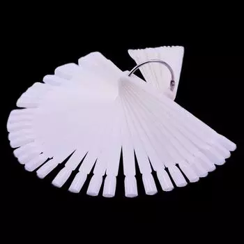 50 шт., белые накладные ногти, практика дизайна ногтей, гель для накладных ногтей, накладные ногти, набор инструментов для дизайна ногтей