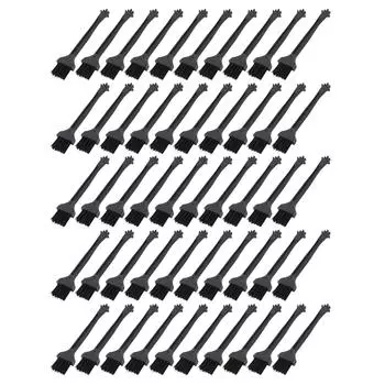 50 шт. бритвенная щетка многофункциональная мягкая щетина высокой плотности прочная полипропиленовая ручка бритвенная щетка для