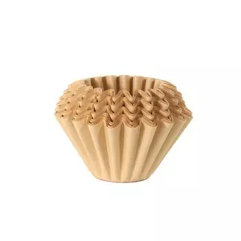 50 шт. Бумага для кофейного фильтра, Подходит для замены в кофемашине Круглая бумага для кофейного фильтра, Одноразовая бумажная фильтровальная бумага One Size