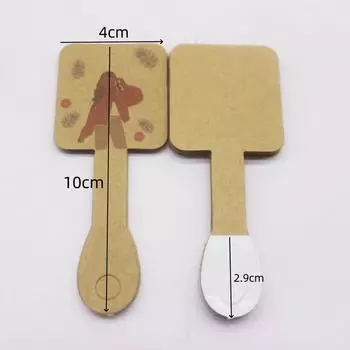 50 шт. бумажная карточка браслет брелок дисплей карта Handmate с заколкой для волос Love серьги-гвоздики ожерелье карта