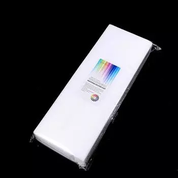 50 шт., бумажные листы для окрашивания волос, многоразовые изолирующие листы для окраски волос 11cmx25cm