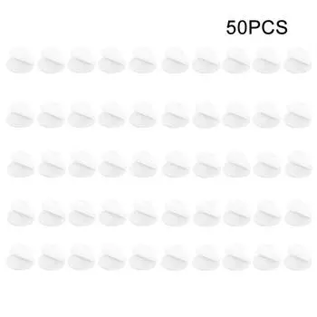 50 шт. Бытовые бесследные двухсторонние наклейки для простыней и ковров, фиксированный держатель(белый ) белый