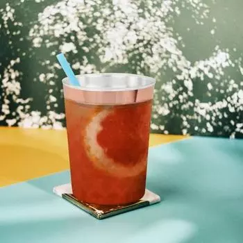 50 шт. чашки по 10 унций, элегантные чашки с золотой оправой, сверхмощные бокалы для коктейлей для вина, необычные чашки для твердого сока для вечеринок, свадеб, дней рождения золотистый