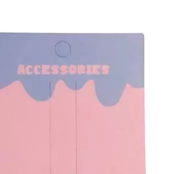 50 шт. цветные подвесные заколки для волос бумажные карточки держатель для заколок для волос держатель для самодельных картонных аксессуаров для волос упаковочные карточки бирки as the picture