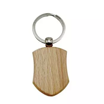 50 шт. Деревянный брелок для ключей, украшение своими руками, брелок для ключей для женщин и мужчин, пустой брелок для ключей, декоративные аксессуары