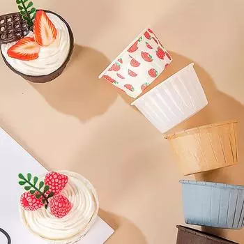 50 шт. держатель для кексов и десертов, вкладыш для кексов, обертки для торта «сделай сам», противень для выпечки A